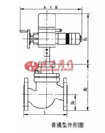 ZAZP電動單座調節(jié)閥 結構圖